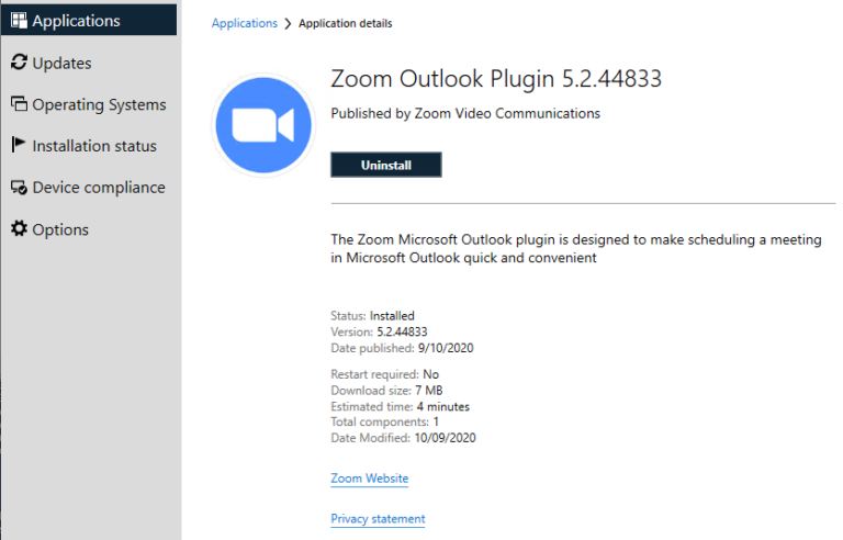 download zoom outlook plugin